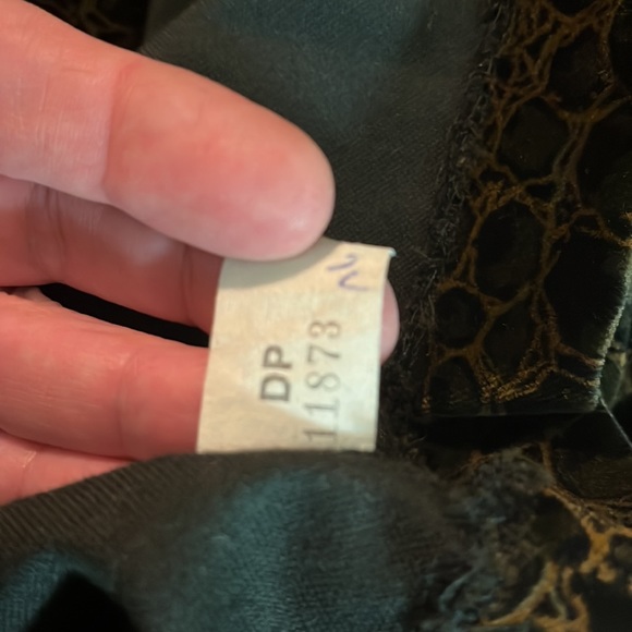 Vtg SAKS FiFTH AVENUE Size Small Loungewear/Housedress Velvet Rope Braid NEW - Picture 16 of 17